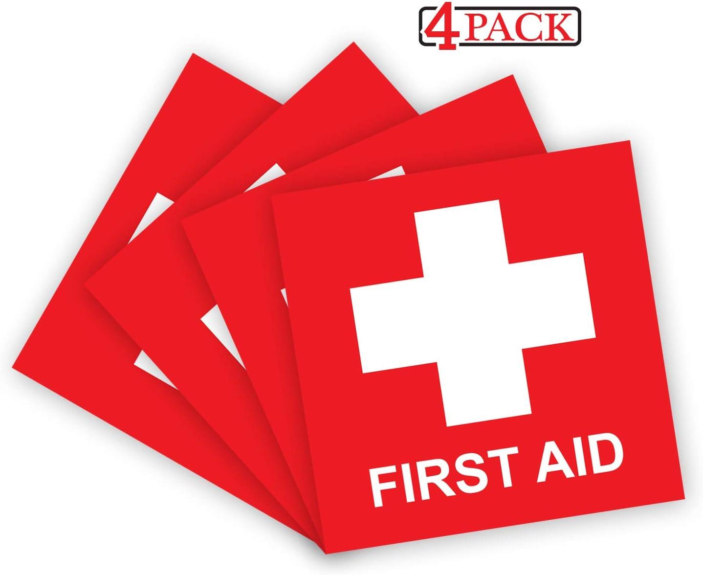 First Aid Labels, First Aid Kit Decals