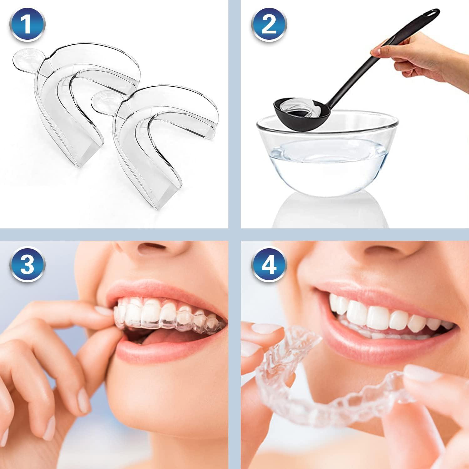 Teeth Whitening Trays Moldable Teeth Whitening Tray With LED Light