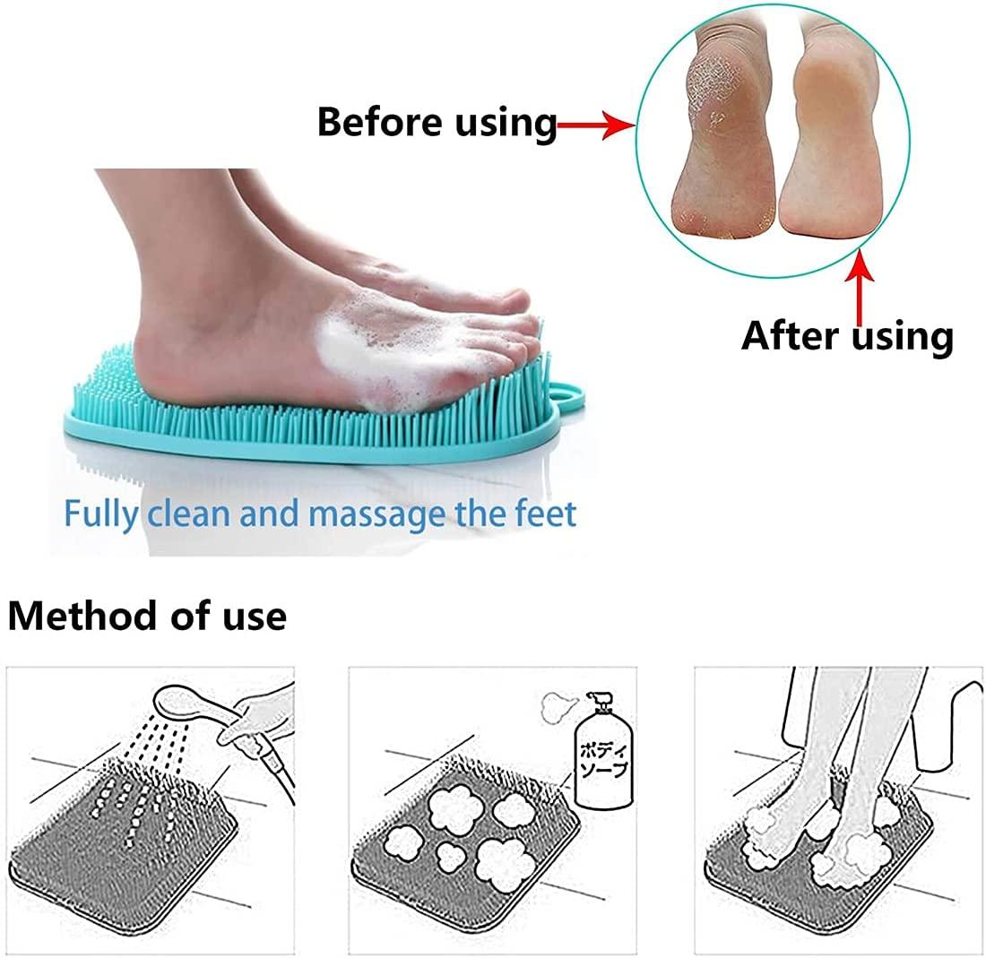 All-in-one Standing Shower Foot Scrubber Feet Cleaner Brush
