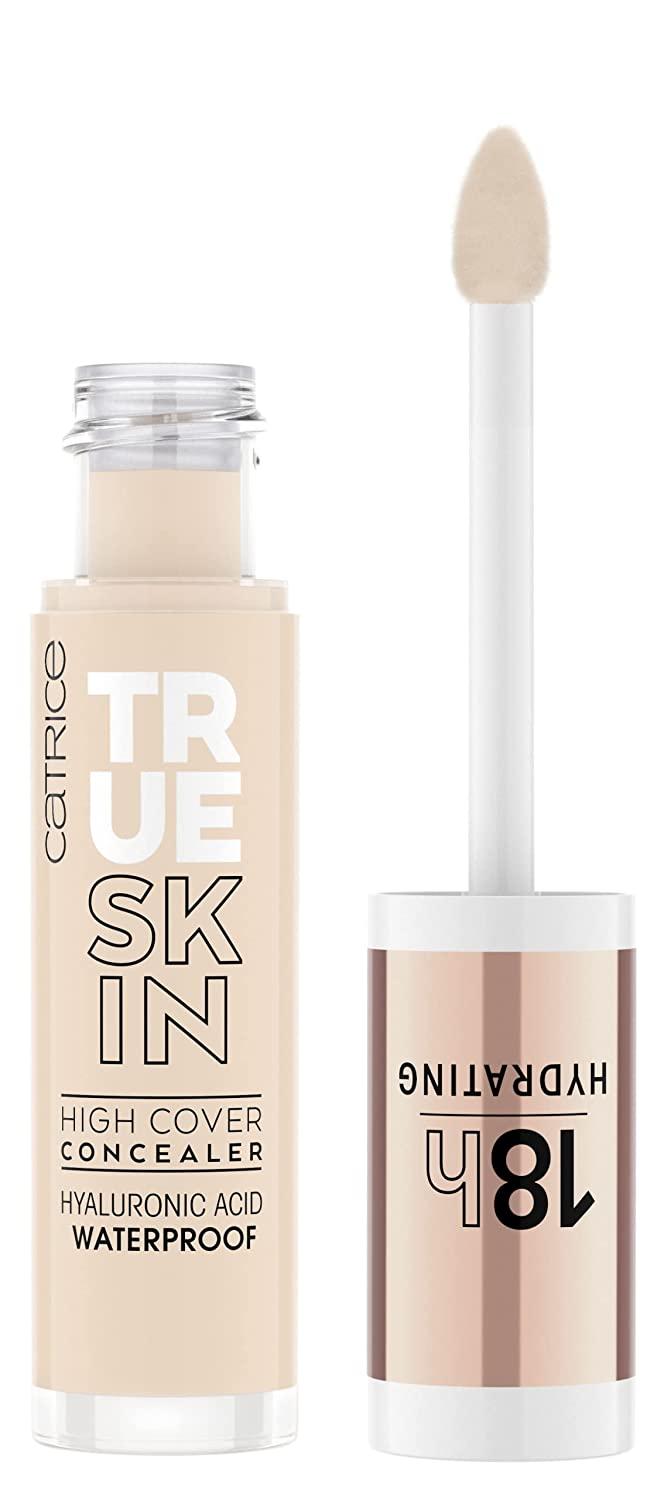 Catrice | True Skin Contains Waterproof | 18 Lightweight Cruelty Neutral Lasts | Hours Vegan, (002 Free, | Concealer Ivory) to Look Up for High | Free & Acid Matte Cover & Hyaluronic Soft Gluten
