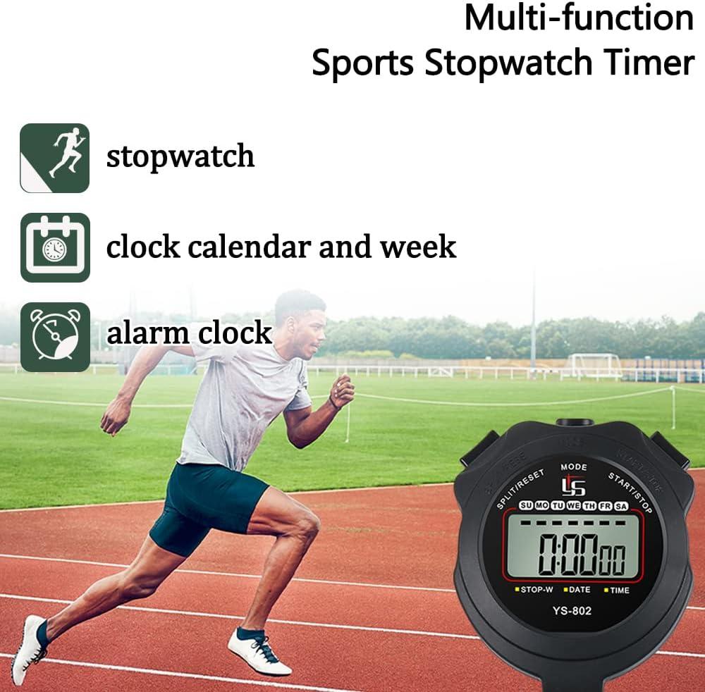 Stopwatch Sports Timer, Clock Alarm Calendar