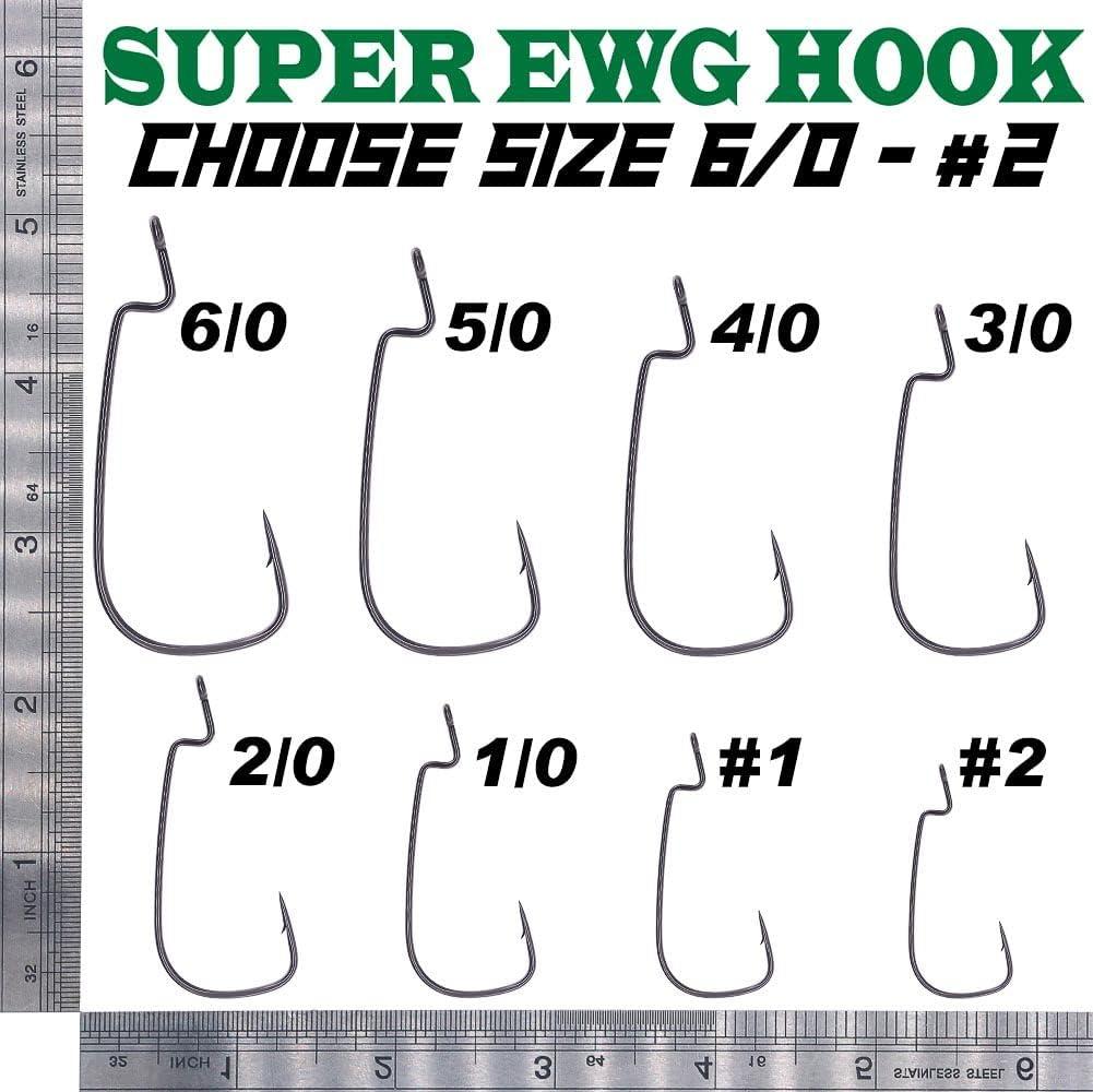 EWG hook size for 10 Culprit worm? - Fishing Tackle - Bass Fishing Forums