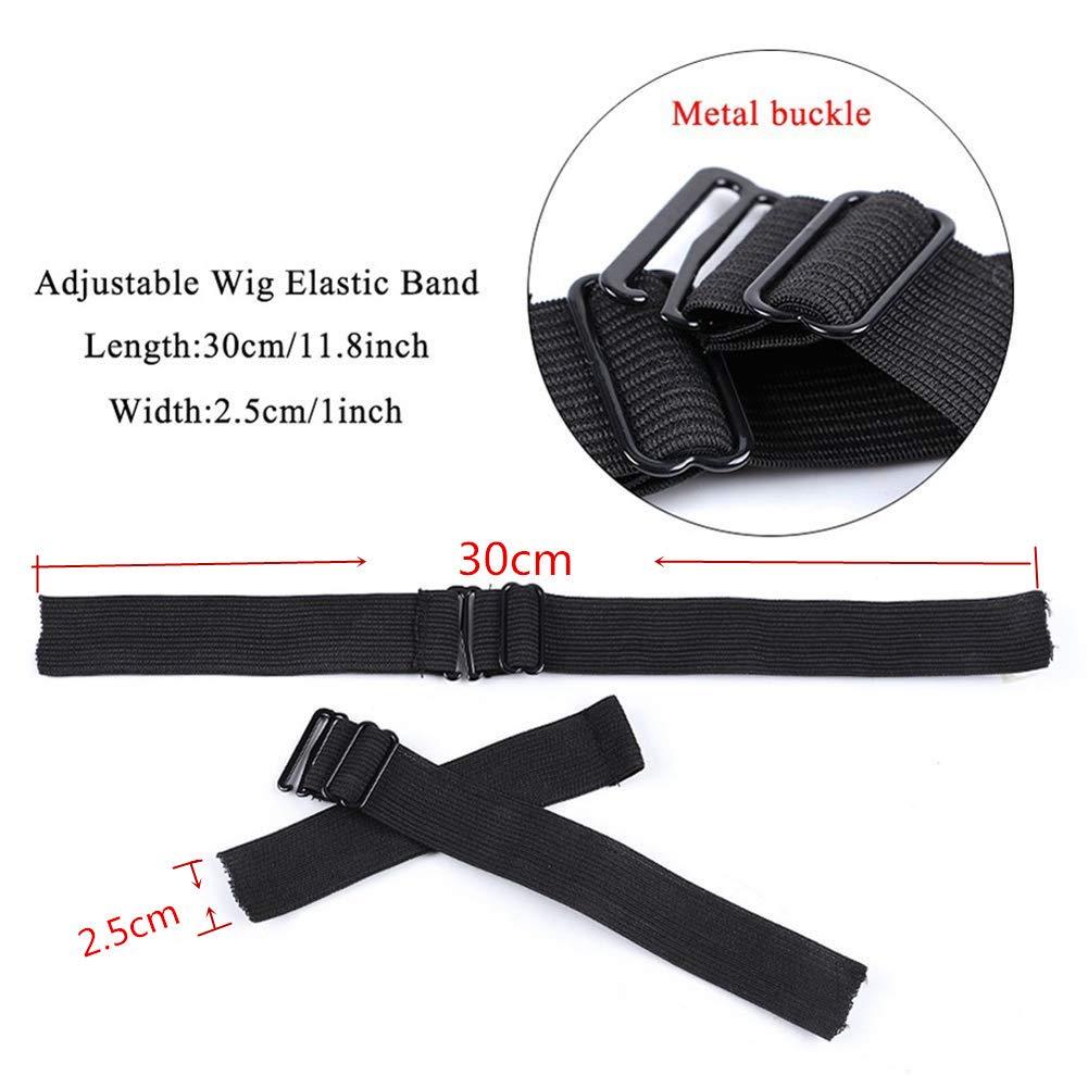 6 Elastic strip piece wig, wig ban, elastic bands adjustable for