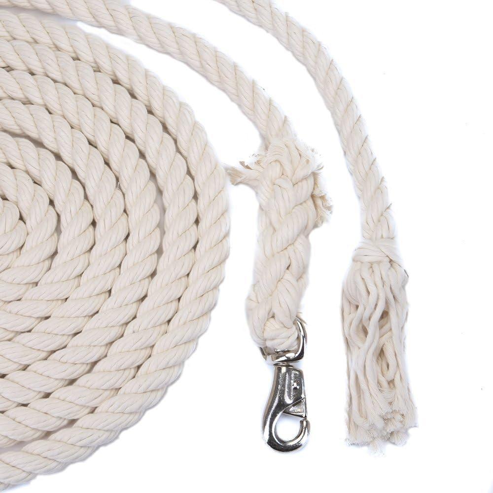 Ravenox 100% Cotton Rope & Twine  Natural White Twisted Ropes & Cord