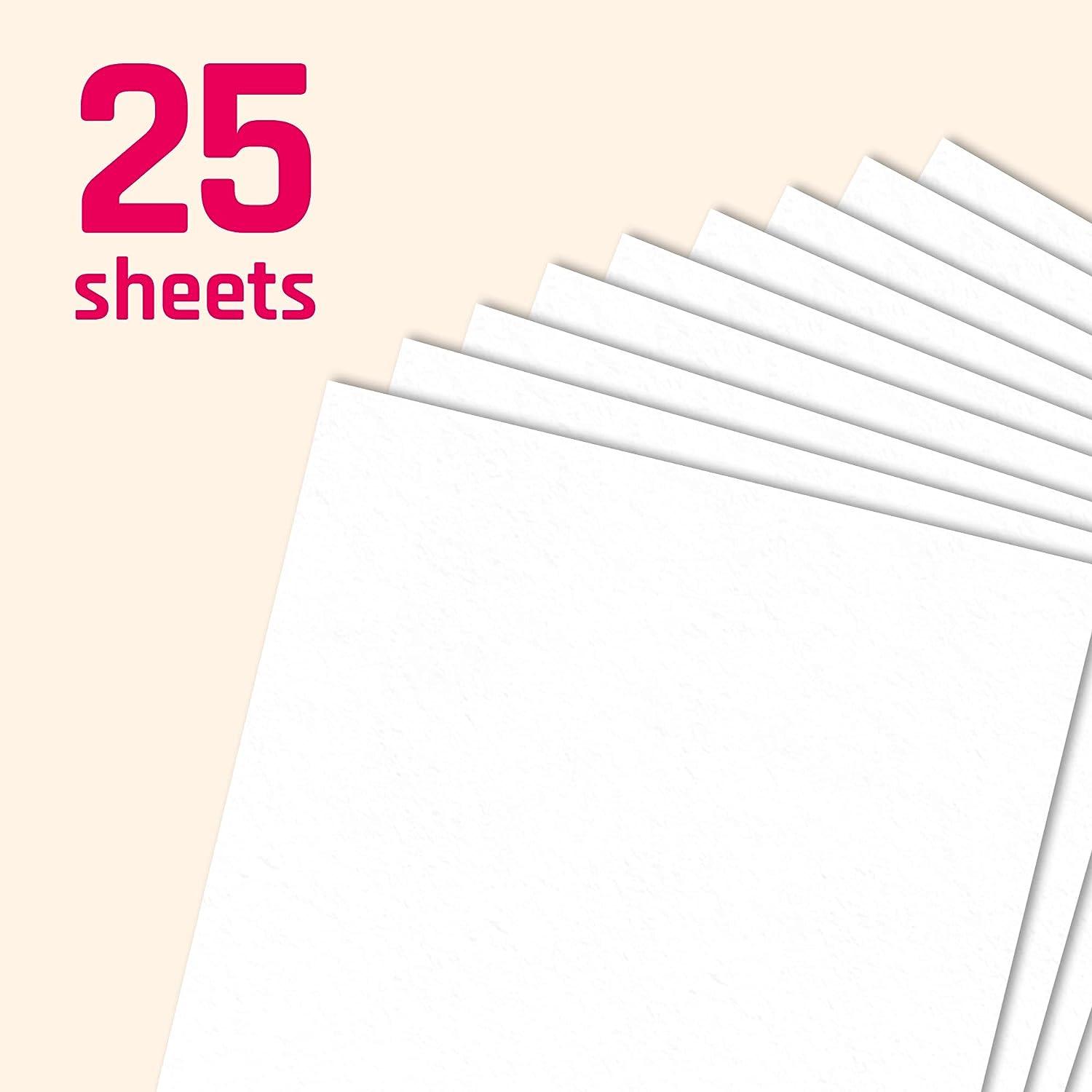 75 Sheets, White Cardstock Paper Heavyweight - 110 Lb. Cover, 12 X 12
