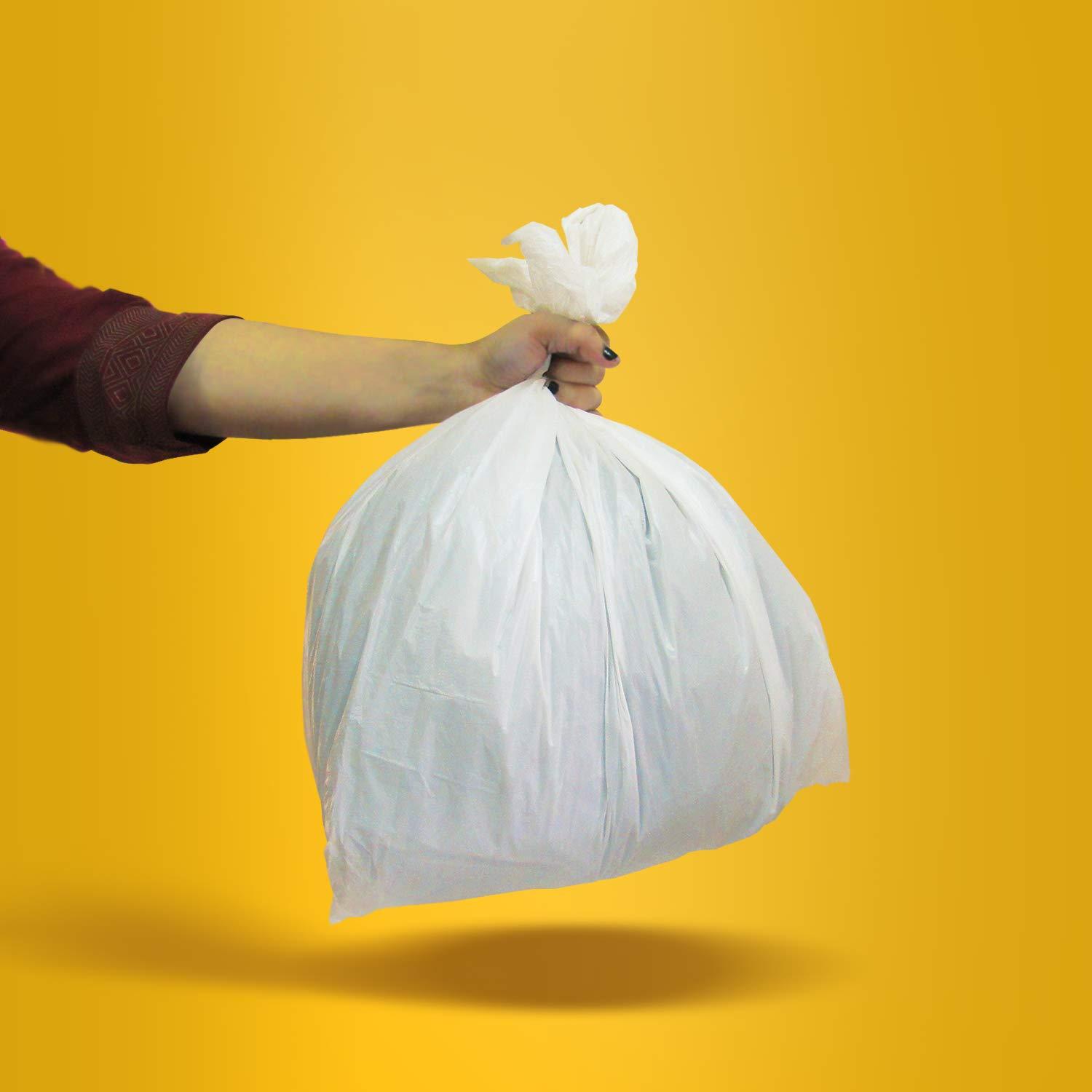 Commercial 18 Gallon Trash Compactor Bags /w Drawstrings - 2 MIL - 50  Count