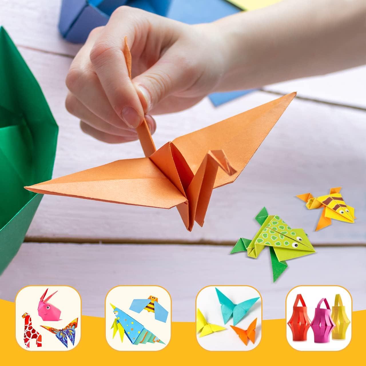 SEWACC 32 Sheets paper folding origami paper craft paper for kids origami  for beginners japanese paper DIY paper kids craft paper craft for kids kid