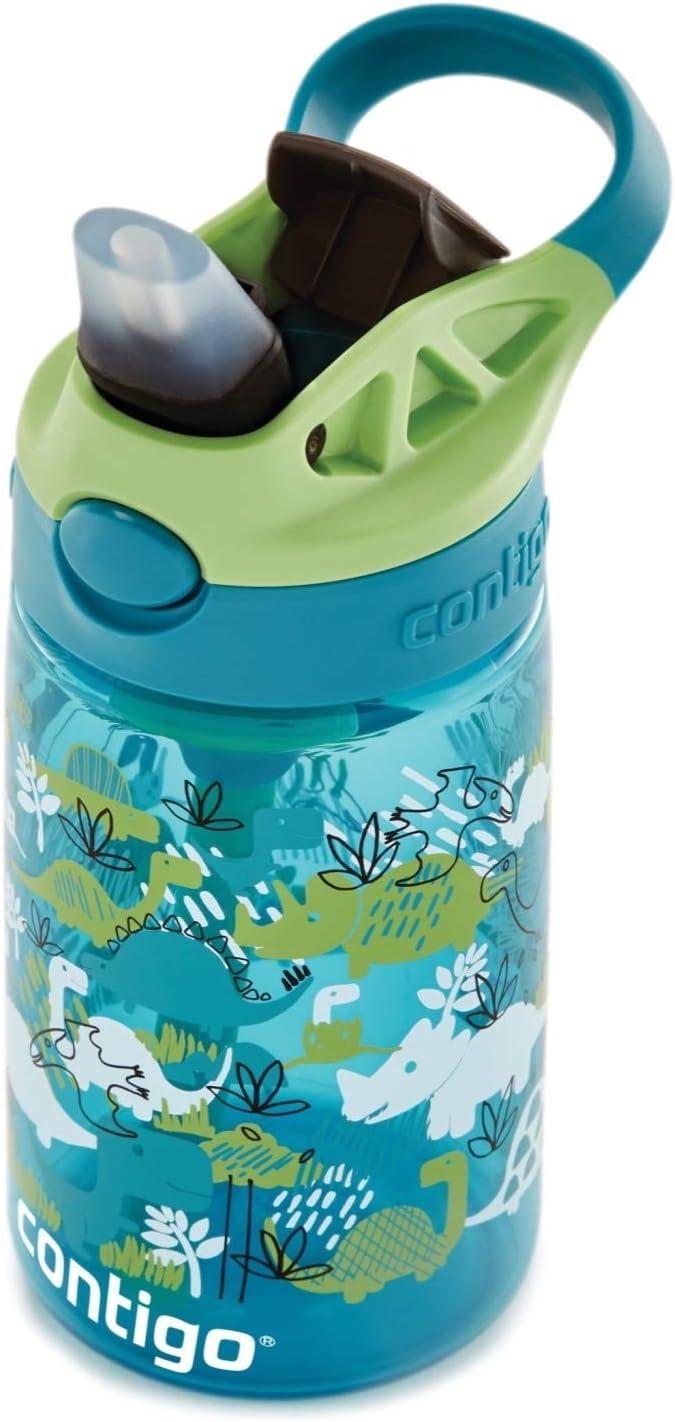 Contigo Kids Water Bottle 14 oz with Autospout Technology Spill