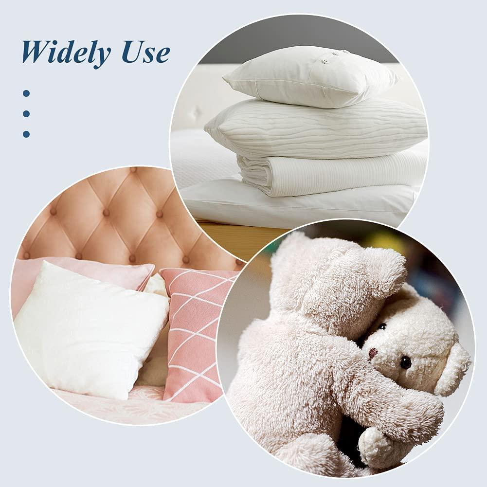 Polyester Fiberfill Washable Stuffing Material for Teddy Bear, Size: 150g, White