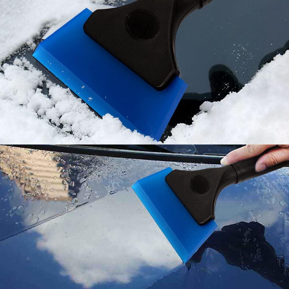 5 Blue Rubber Squeegee Water Blade Wiper for Car Window Auto