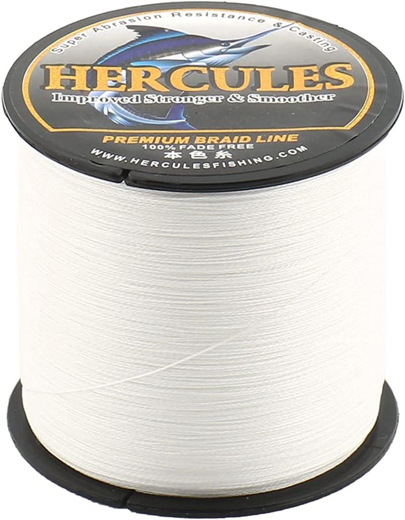  HERCULES Braided Fishing Line, Not Fade, 109 Yards PE Lines, 8  Strands Multifilament Fish Line, 10lb Test for Saltwater and Freshwater,  Abrasion Resistant, Black, 10lb, 100m : Sports & Outdoors