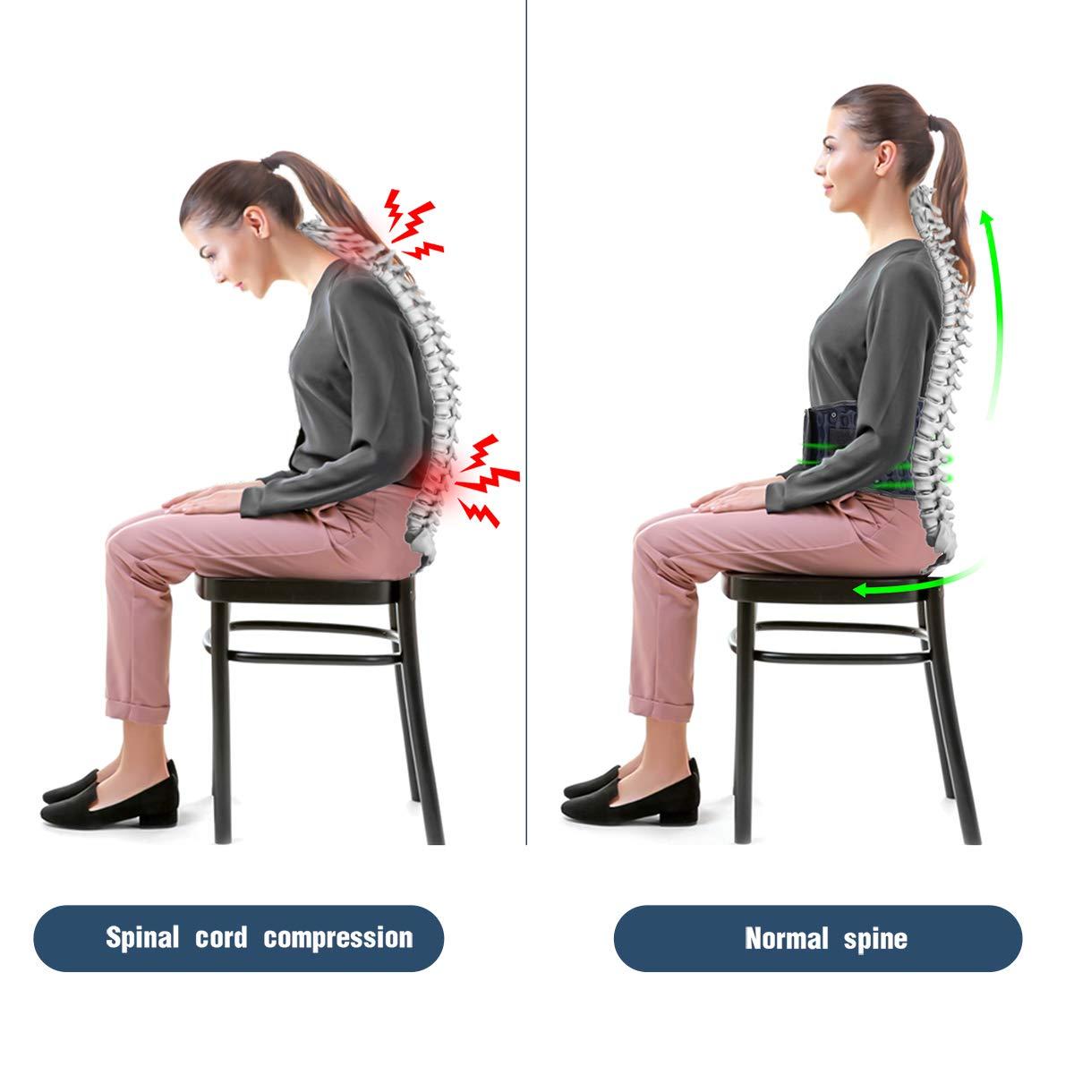 Ultimate Back Support - Full Spine Relief For Sitting