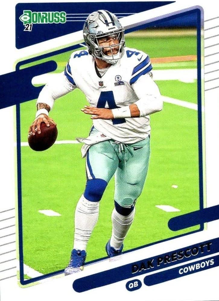 Dallas Cowboys 2021 Donruss Factory Sealed 12 Card Team Set with Dak  Prescott and a Rated Rookie Card of Micah Parsons Plus