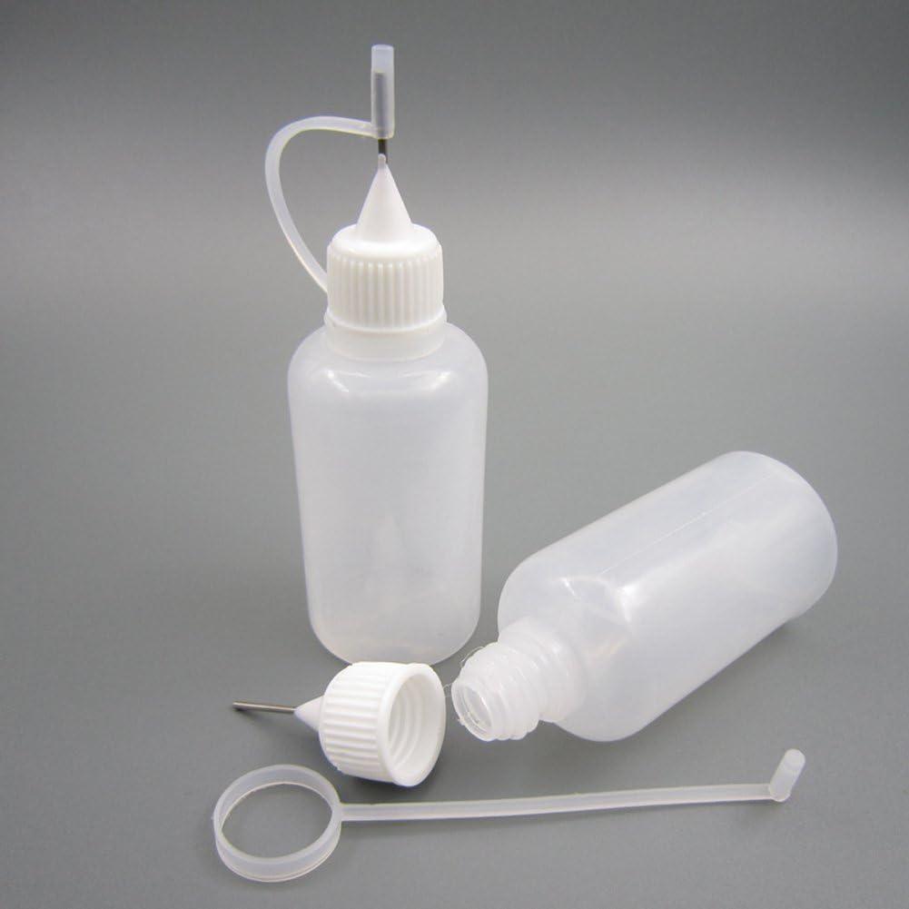 5 Pcs Needle Tip Glue Bottle Squeeze Plastic Bottle Dispensing