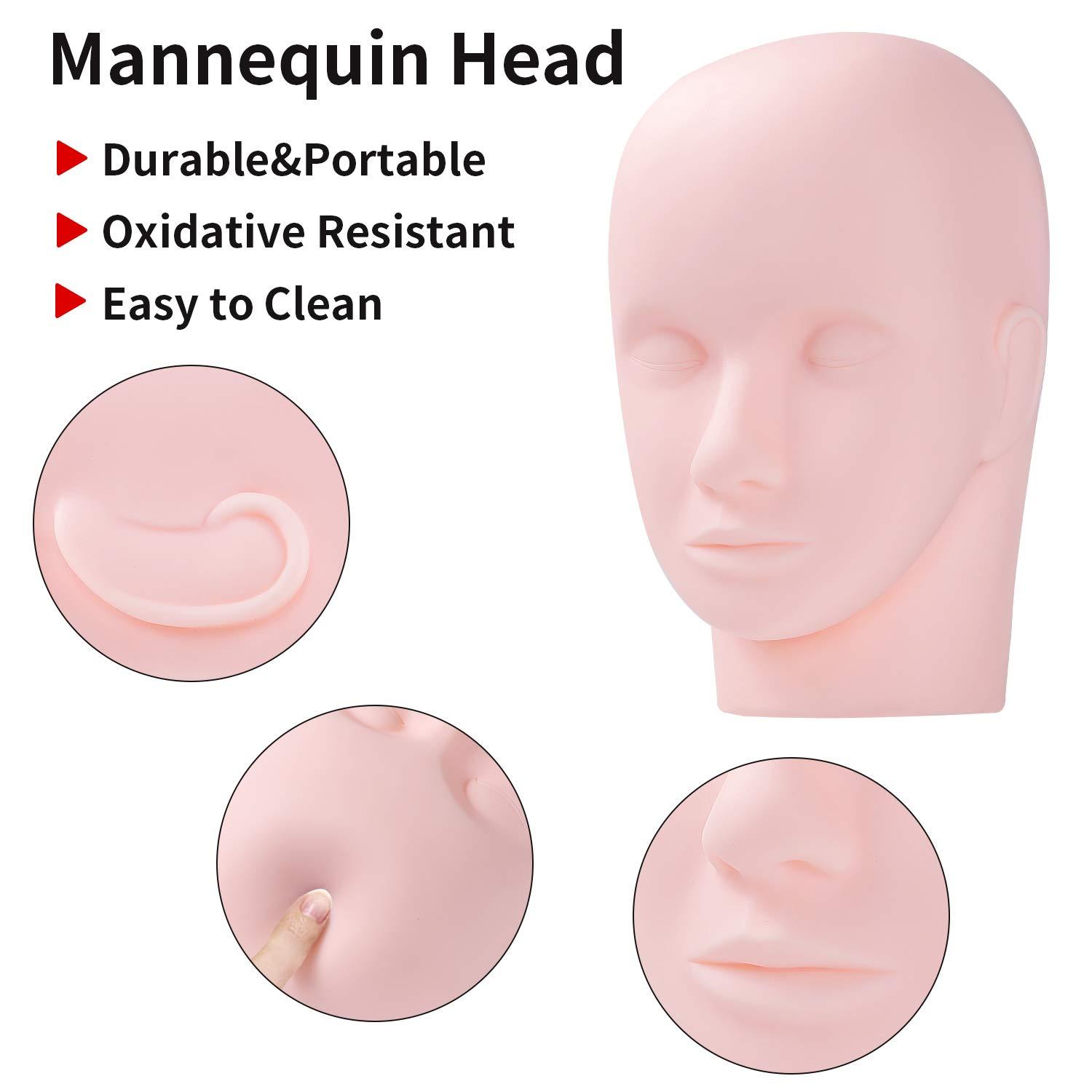 Practice Mannequin Flat Head - Open Eyes