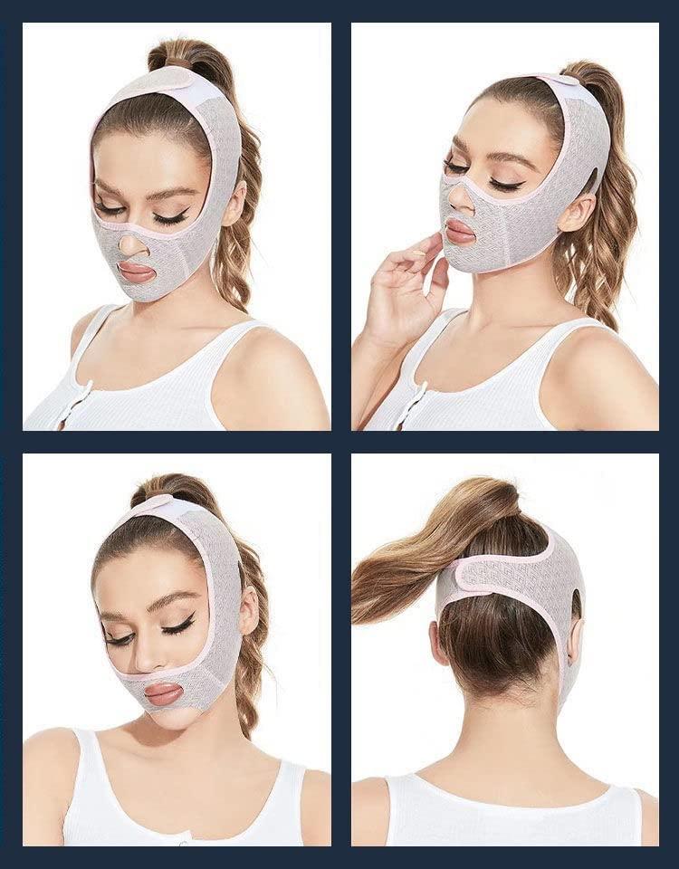 Beauty Face Sculpting Sleep Mask, 2023 New V Line Shaping Face Masks,  Reusable V Line Shaping Face Masks, V Shaped Mask for Face and Chin Line,  Face