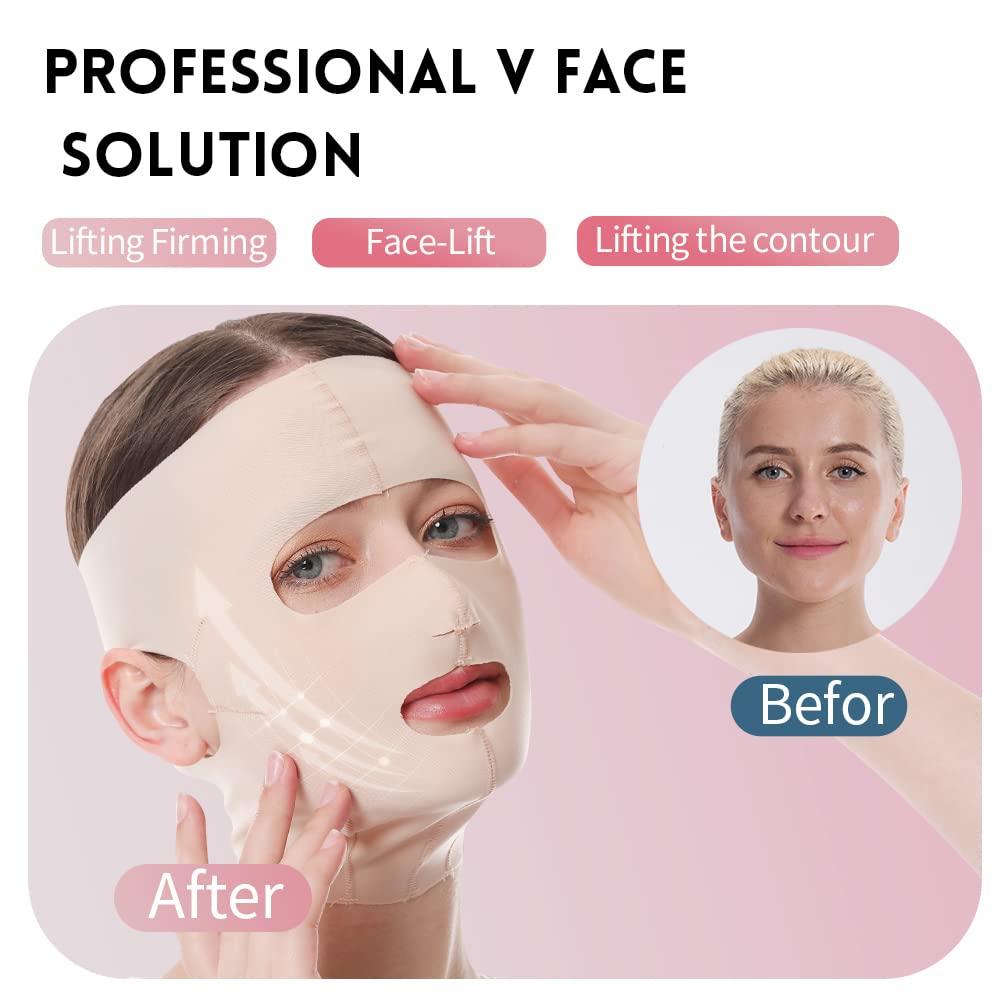 V Line Face Lifting Mask Firming Double Chin Lift Cheek ThinFacial