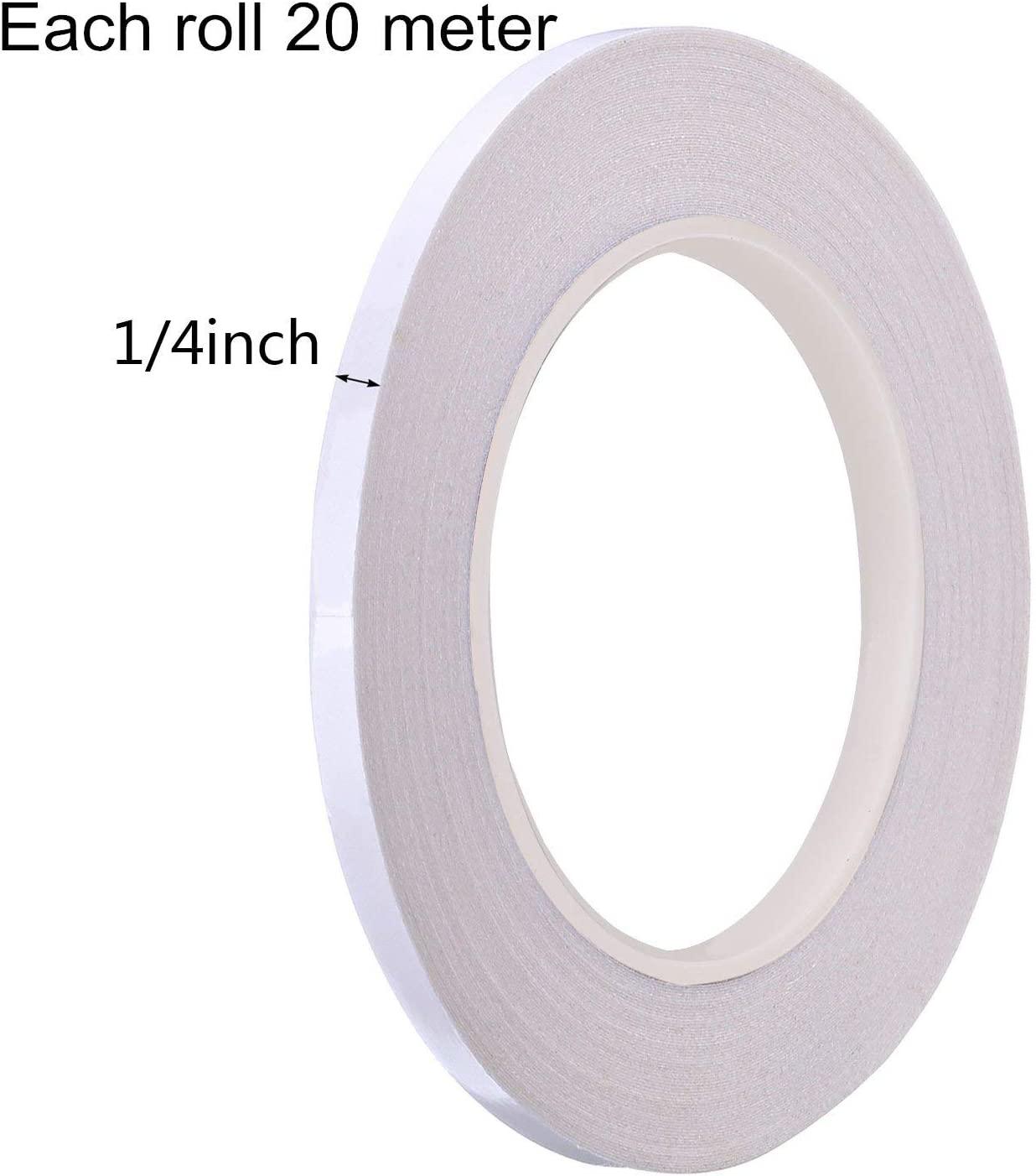 Hotop 1/4 Inch Quilting Sewing Tape Wash Away Tape, Each 22 Yard (2 Rolls)  Original version