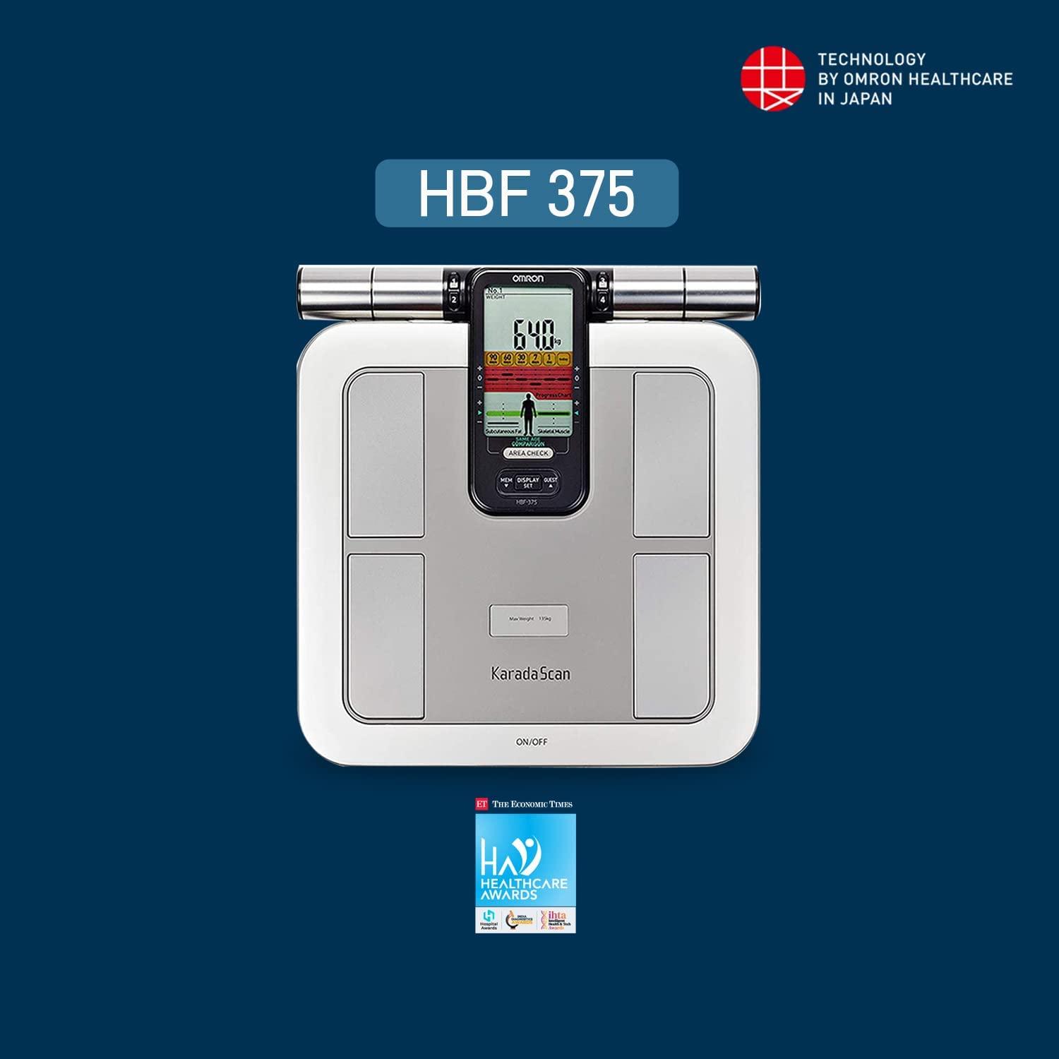 Karada Scan Body Composition Monitor Weighing Scale HBF-375 by Omron Body  Fat Analyzer