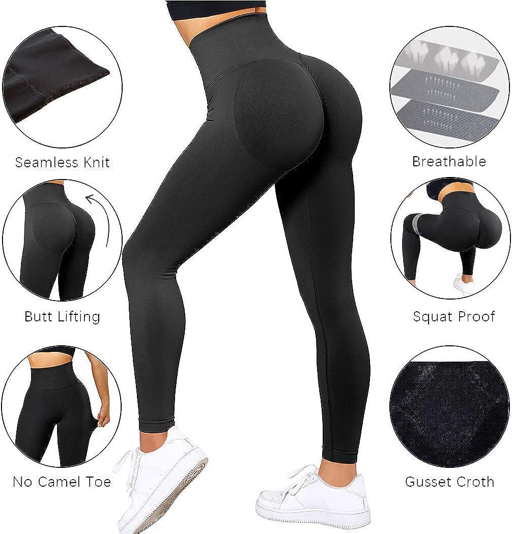 High Waist Butt Lifting Yoga Pants For Women, Breathable And