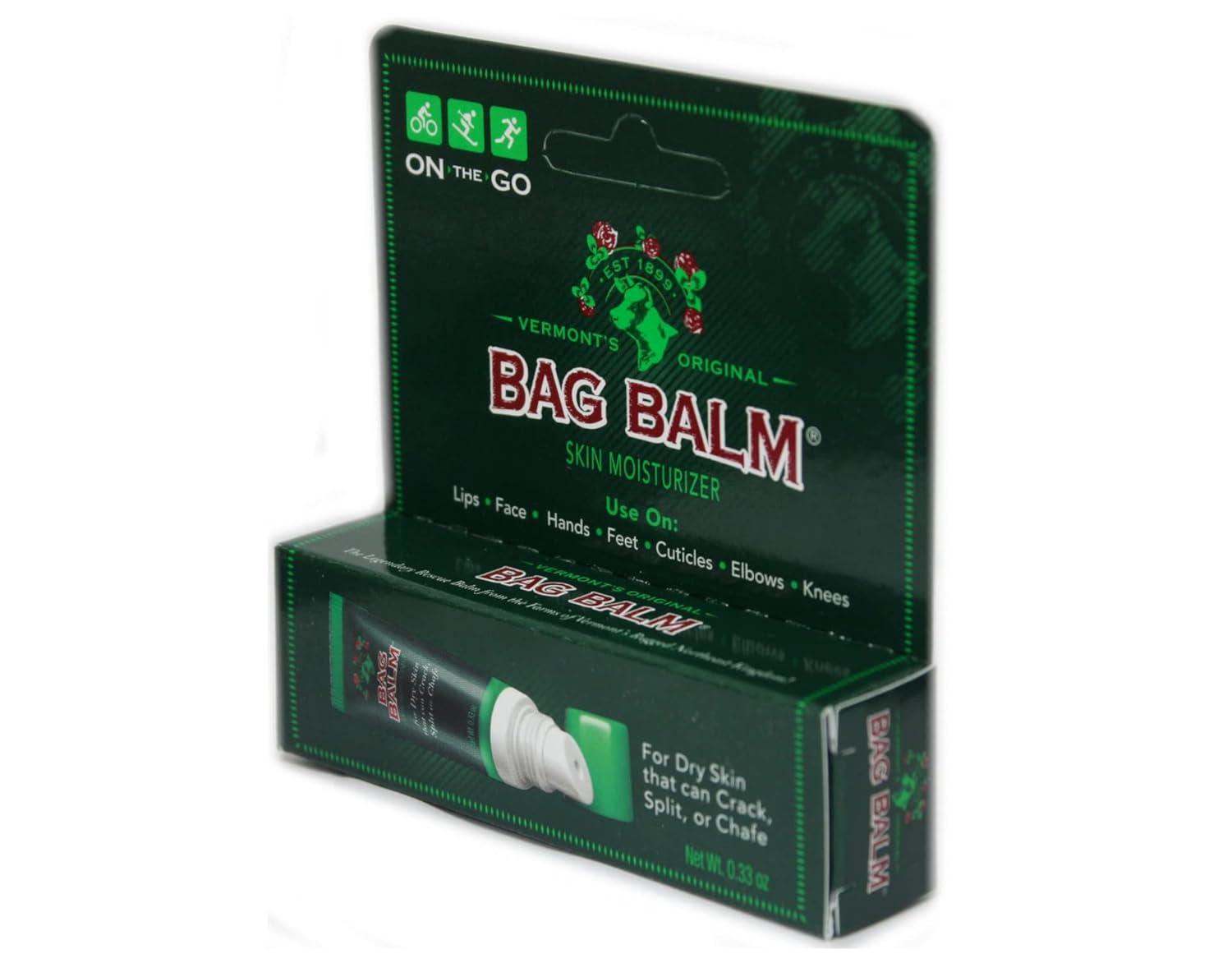 Bag Balm Original On-the-Go Lip Balm Tubes for Chapped Lips Dry Hands Skin  Irritations and More (Pack of 6 Tubes)