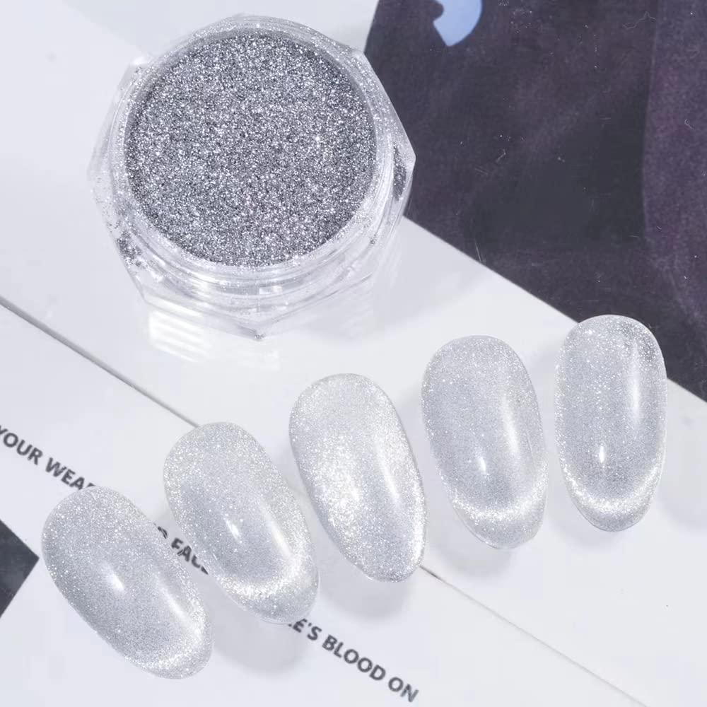 Diamond FX Cosmetic Glitter - Cristal Silver (5 gm), Cosmetic Glitter 