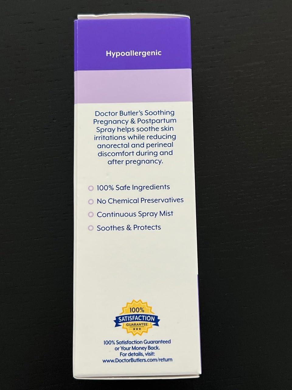 Pregnancy & Postpartum Perineal Spray by Doctor Butler's