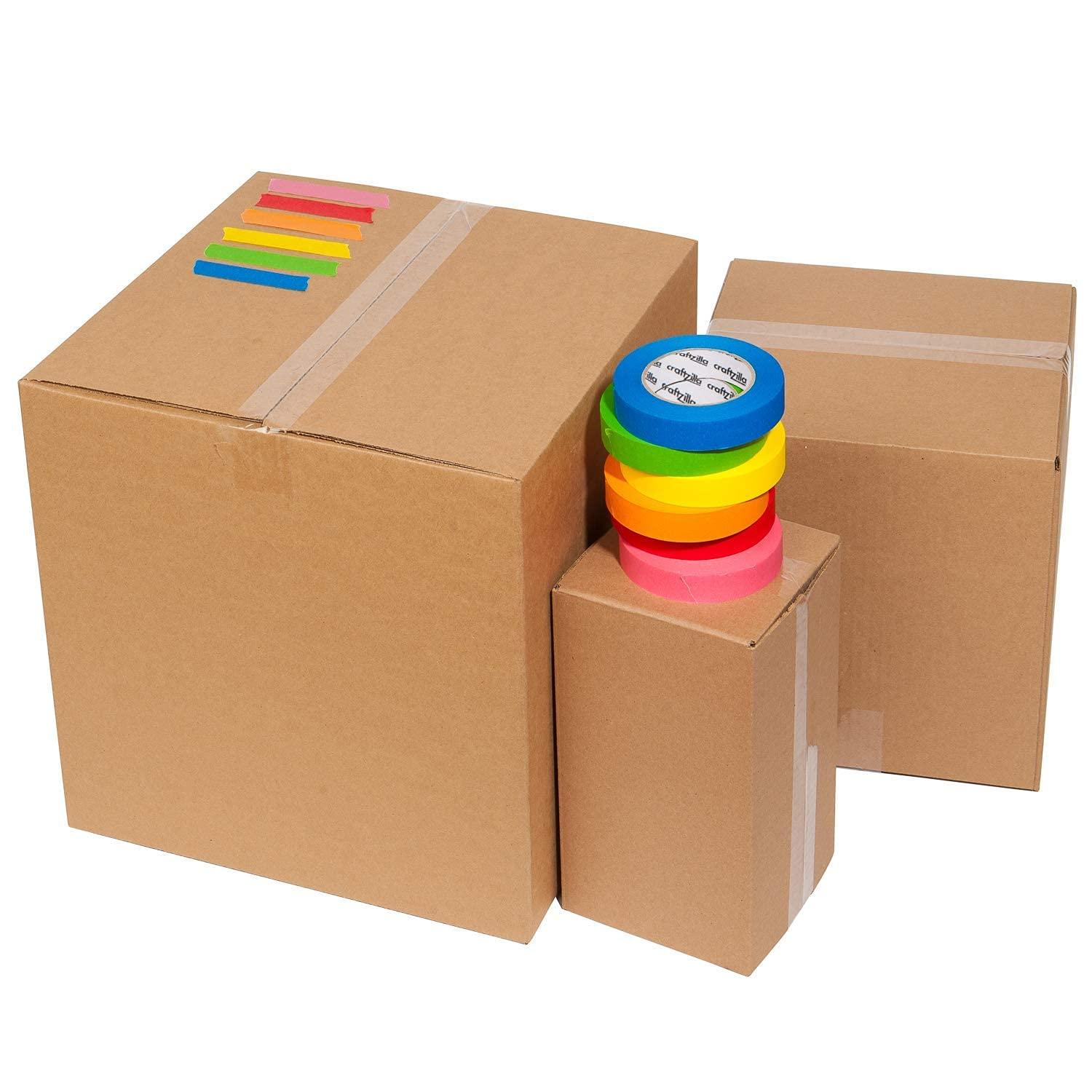 6 Rolls Multifunctional 0.6*512 Inches Colorful Tape, Great For Art And  Craft Projects, Labeling And Color Coding