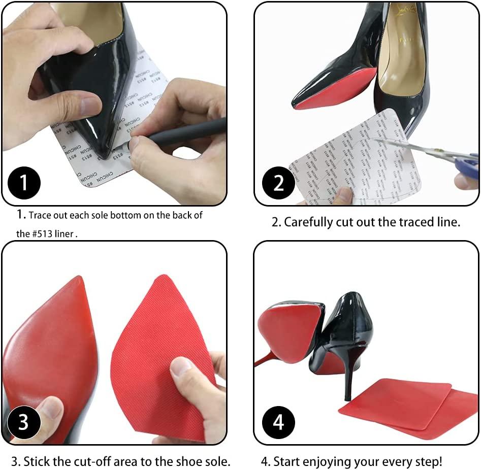 Clear Sole Protector for Heels - Protect your Christian Louboutin - 3M  Sticker