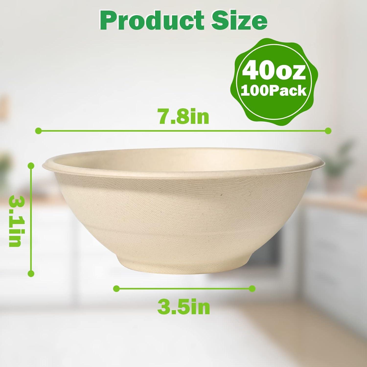 Microwavable Heavy Duty Paper Bowls , Oil Resistant Disposable Ice Cream  Bowls