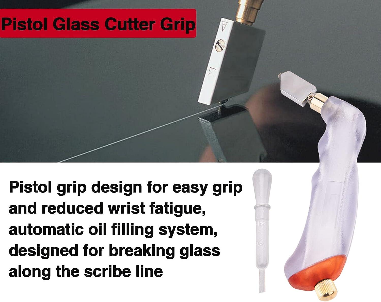 Glass Cutting Tool, Heavy Duty Diamond Glass Cutter For Cutting Glass