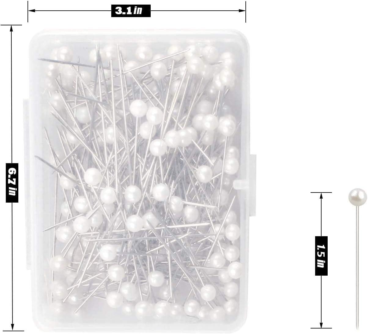Push Pins, Map pins 600 PCS 1.5 in Pearlized Ball Head Pins Straight Pins  Sewing Pins for DIY Sewing Crafts