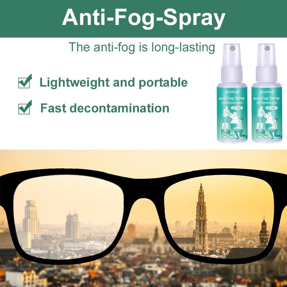 Anti Fog Spray For Windshield Glasses Anti Fog Spray Long-Lasting