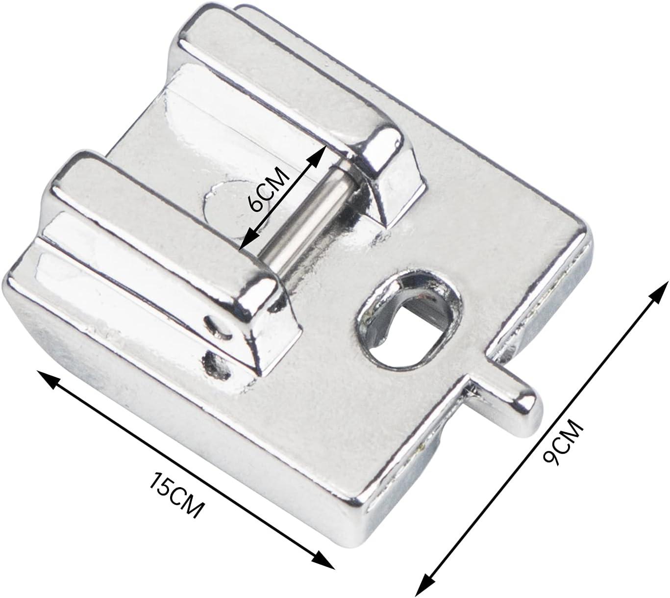 Invisible Zipper Foot Sewing Machine Presser Foot for Sewing Zippers - Fit  for Singer, Brother, Babylock, Household Low Shank Sewing Machine