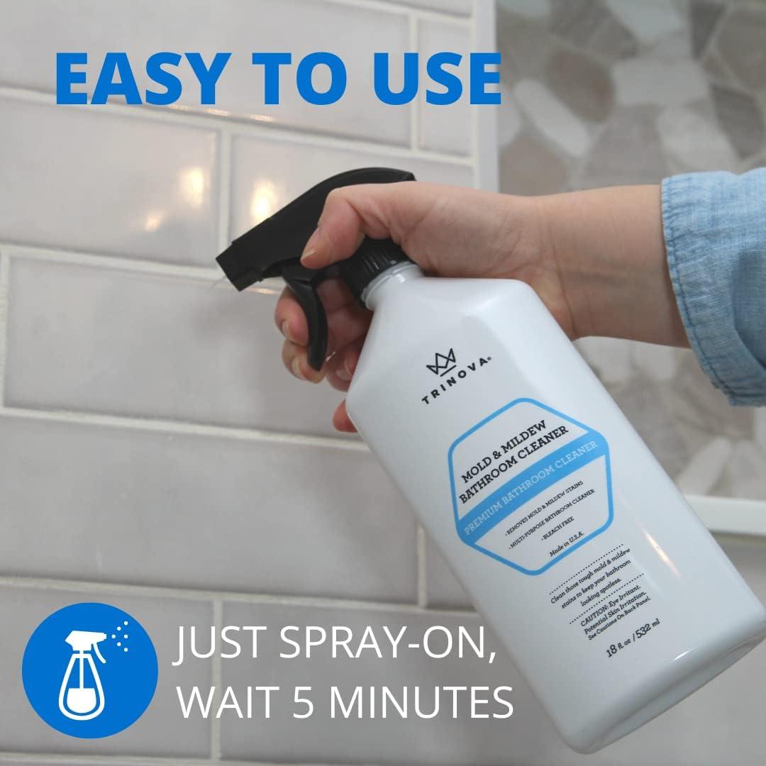 Bathroom Spray Cleaner for Shower, Tub and Tile