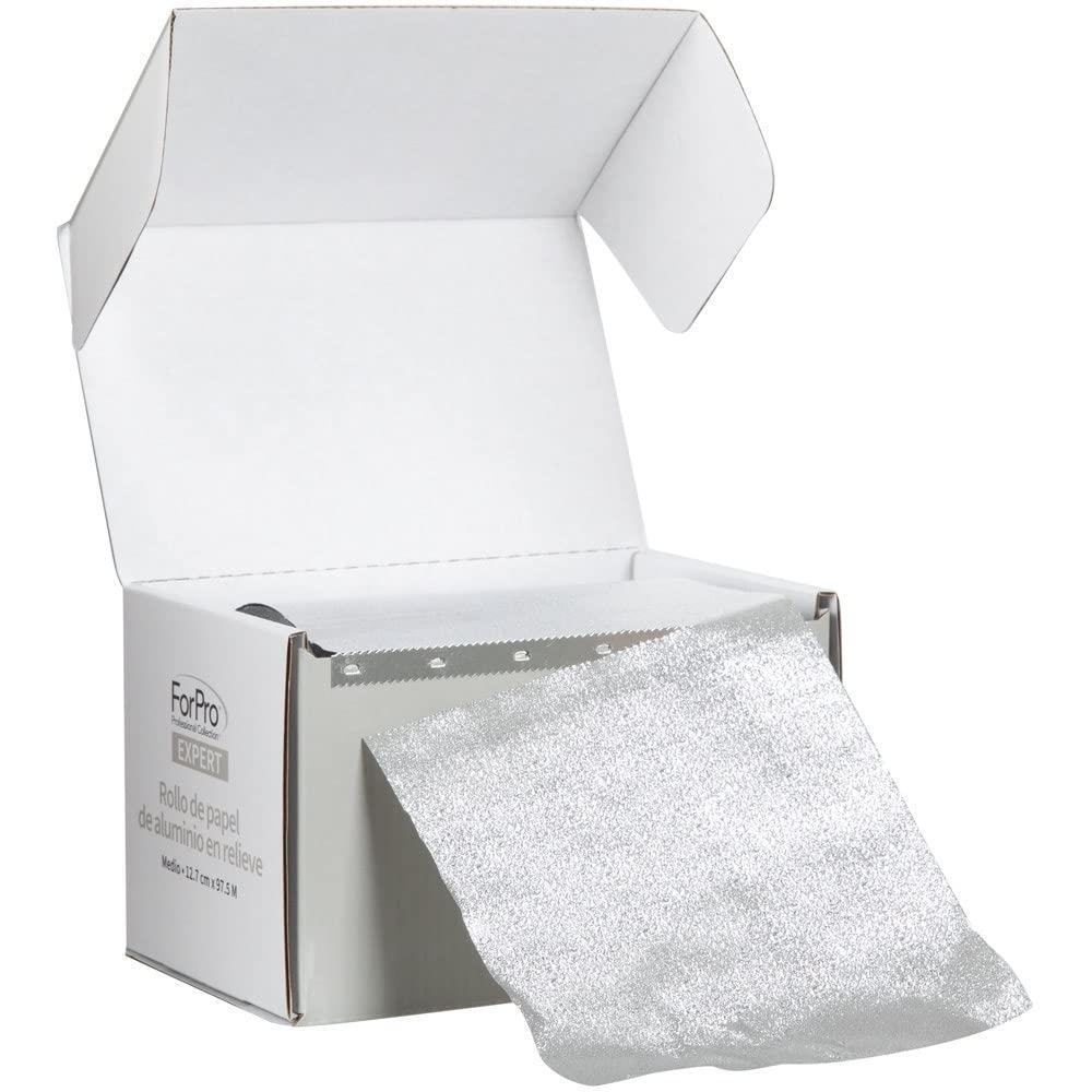 VIC+ Silver Embossed Roll Aluminum Foil, Hair Foils for Highlighting, Salon  Barber Bleaching Application, 120MM*50M - AliExpress