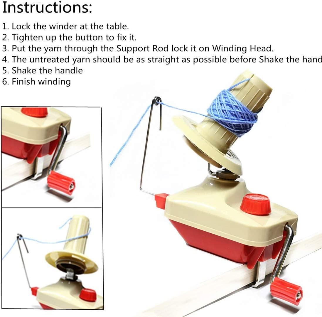 Yarn Ball Winder, Convenient Ball Winder for Yarn,Yarn Swift and