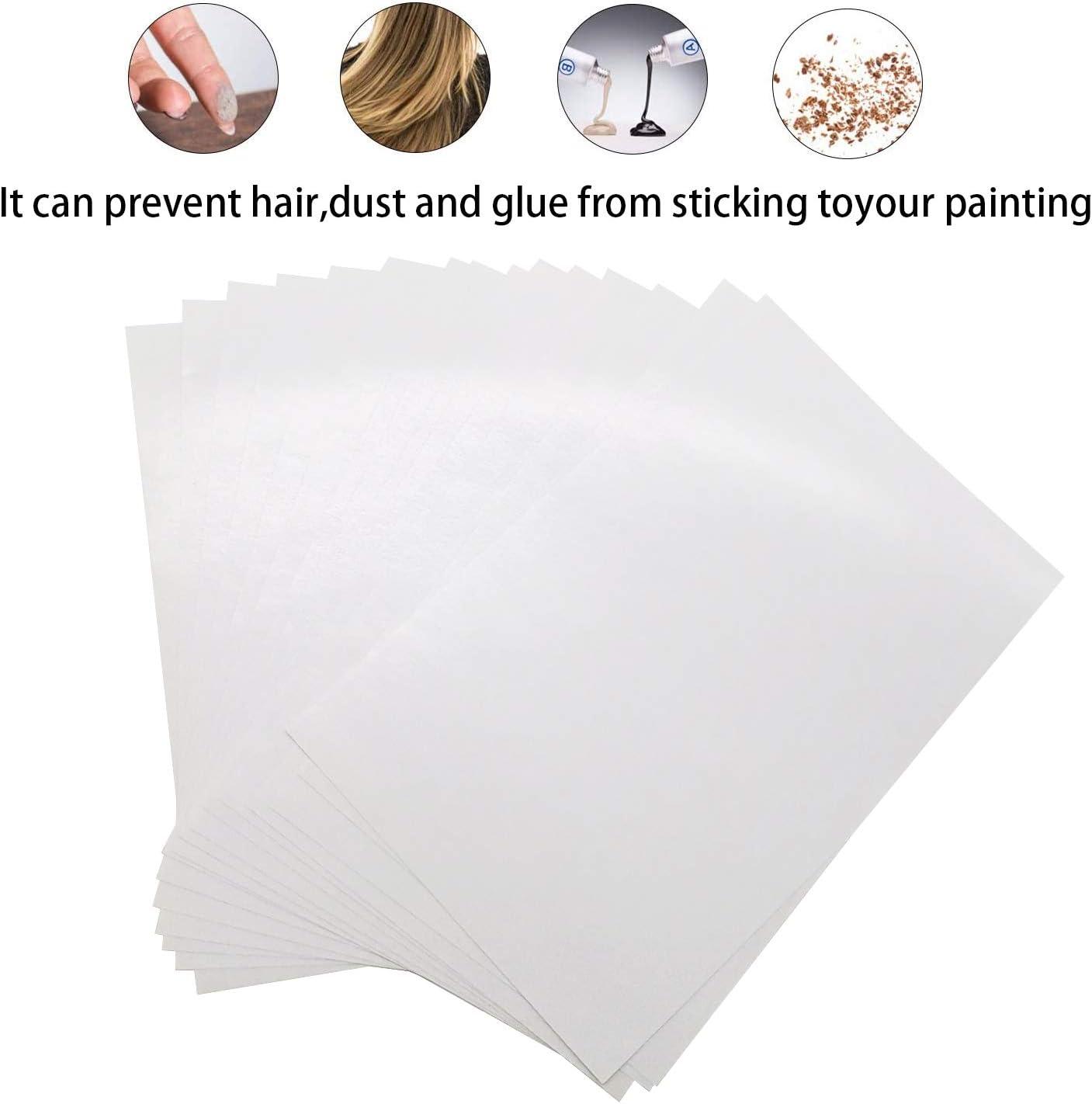 100 Pieces 5D Diamond Painting Release Paper Non-Stick Silicone