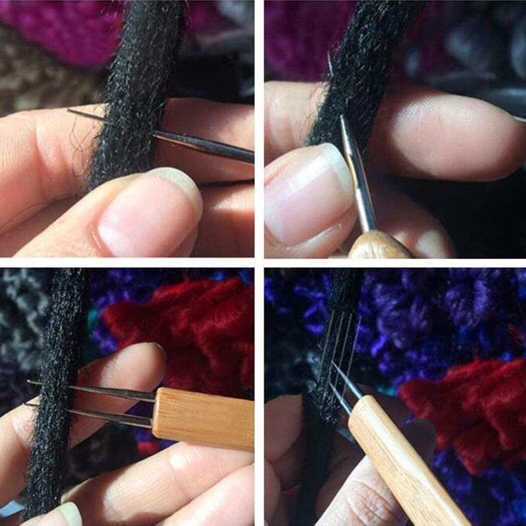 Dreadlock Crochet Hook, Dread Locks Loc Needle for Braid Craft 0.5mm