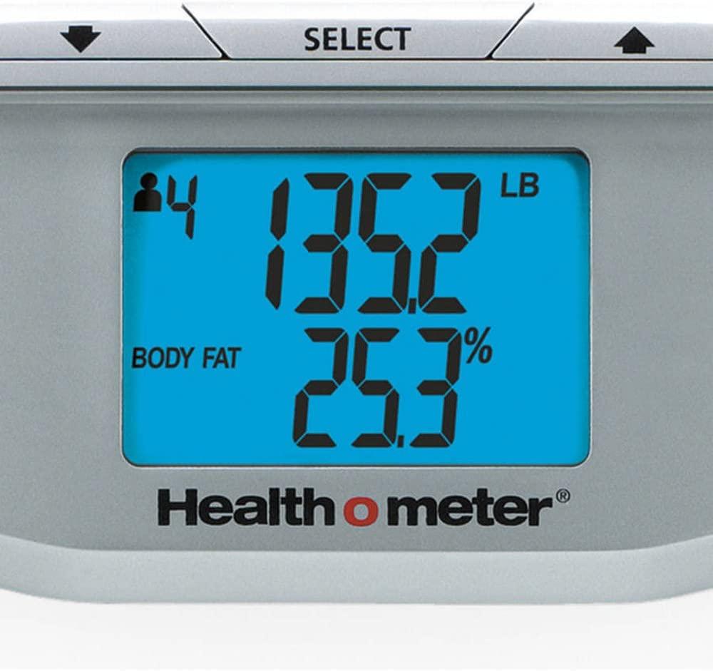 Health o meter Pro Fitness Smart LCD Body Weight and BMI Scale with DCI+  Technology, 400lb Capacity