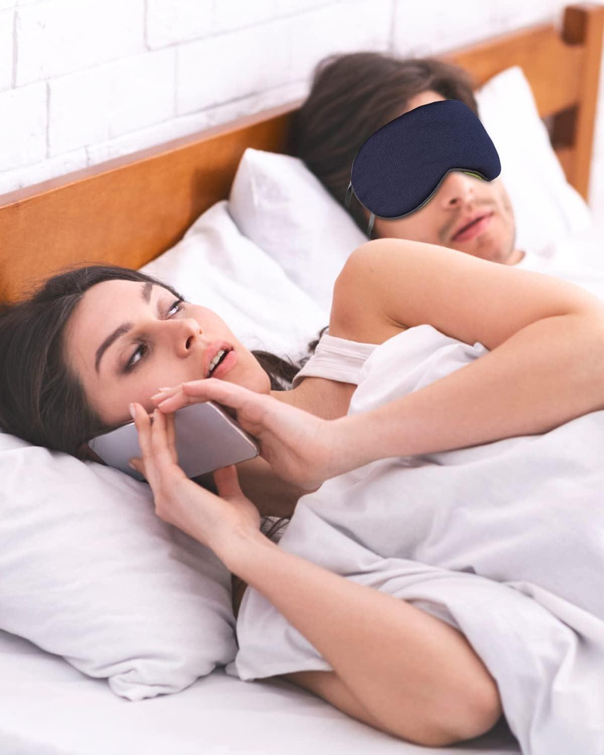 Hochoek Ice-Cold-Silk-Sleep-Mask Eyeshade Eye-Mask Eye-Cover