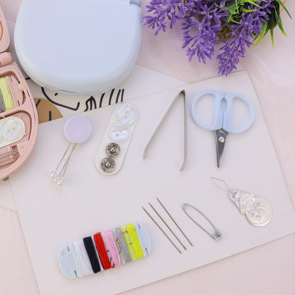 Mini Sewing Kit for Home Emergency Small Sewing Supplies with Basic Sewing  Threads&Needles Basic Sewing Kit for Adults