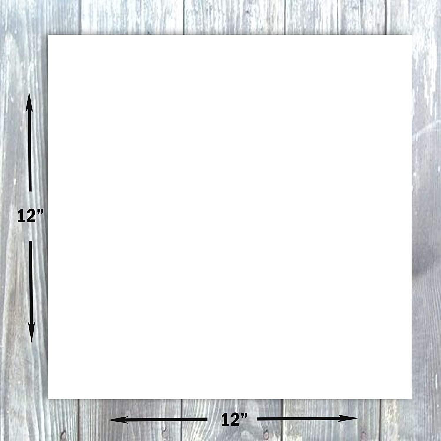 Hamilco White Cardstock Thick Paper - 5 x 7 Blank Heavy Weight 120 lb –