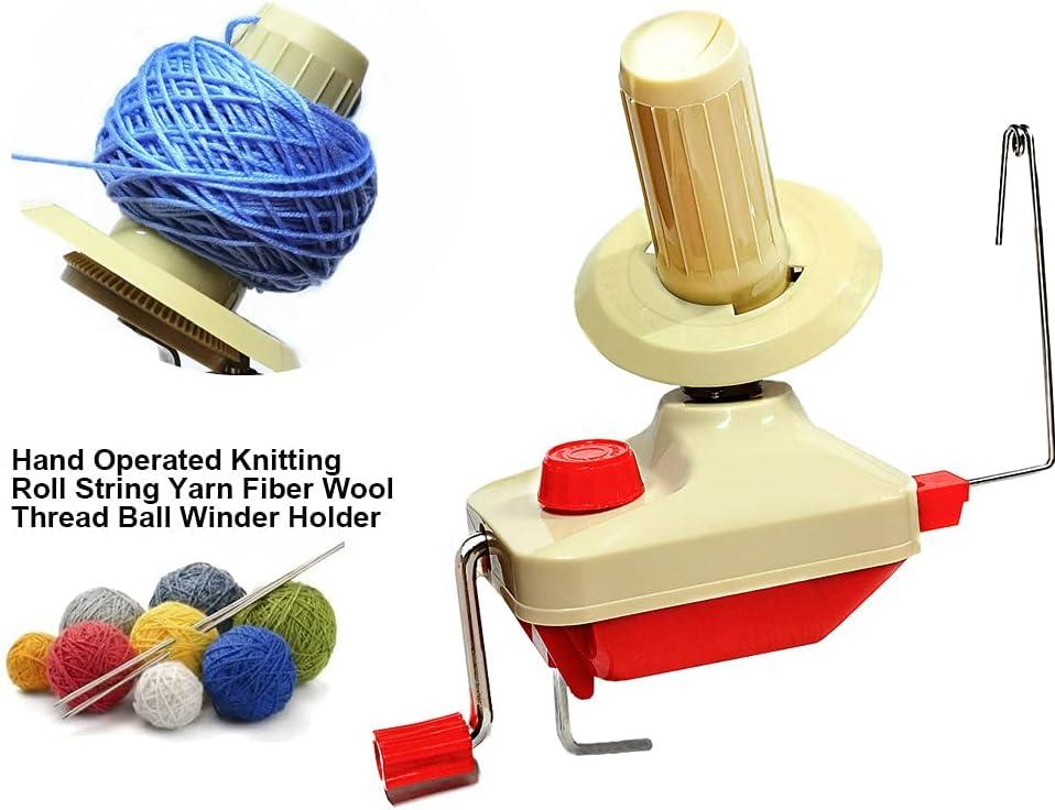 Hand Operated Yarn Winder Fiber Wool String Ball Portable Winder Machine  for DIY Sewing Making Manual Handheld - AliExpress