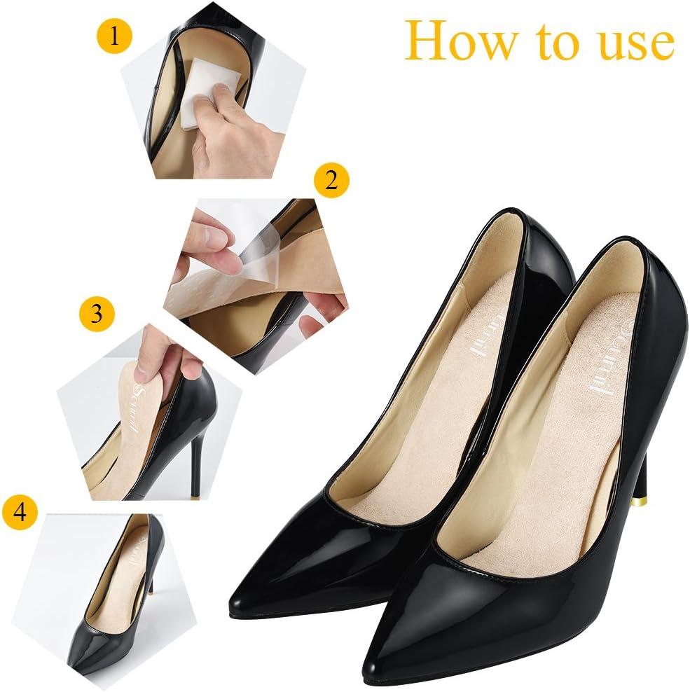 One-pair Transparent Insoles High Heels Silicone Foot Cushion Arch Sup –  accessories4shoes