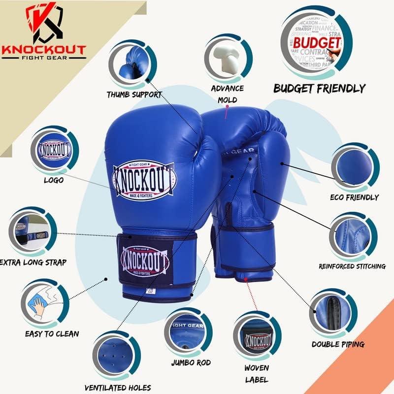 Casanova Boxing® Hook & Loop Training Gloves - Blue