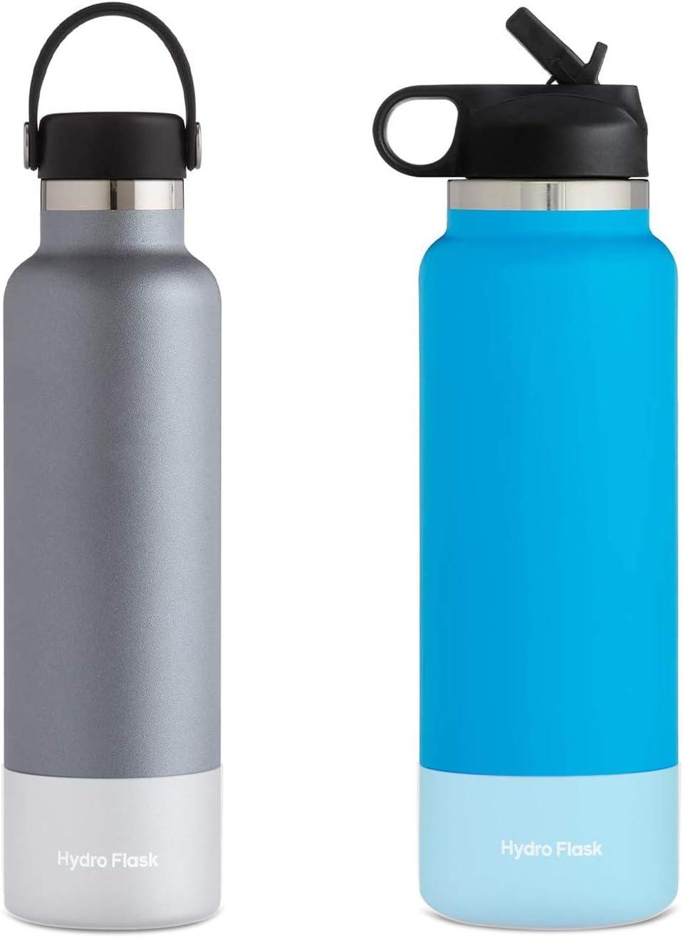 Silicone Water Bottle Boot - Blue