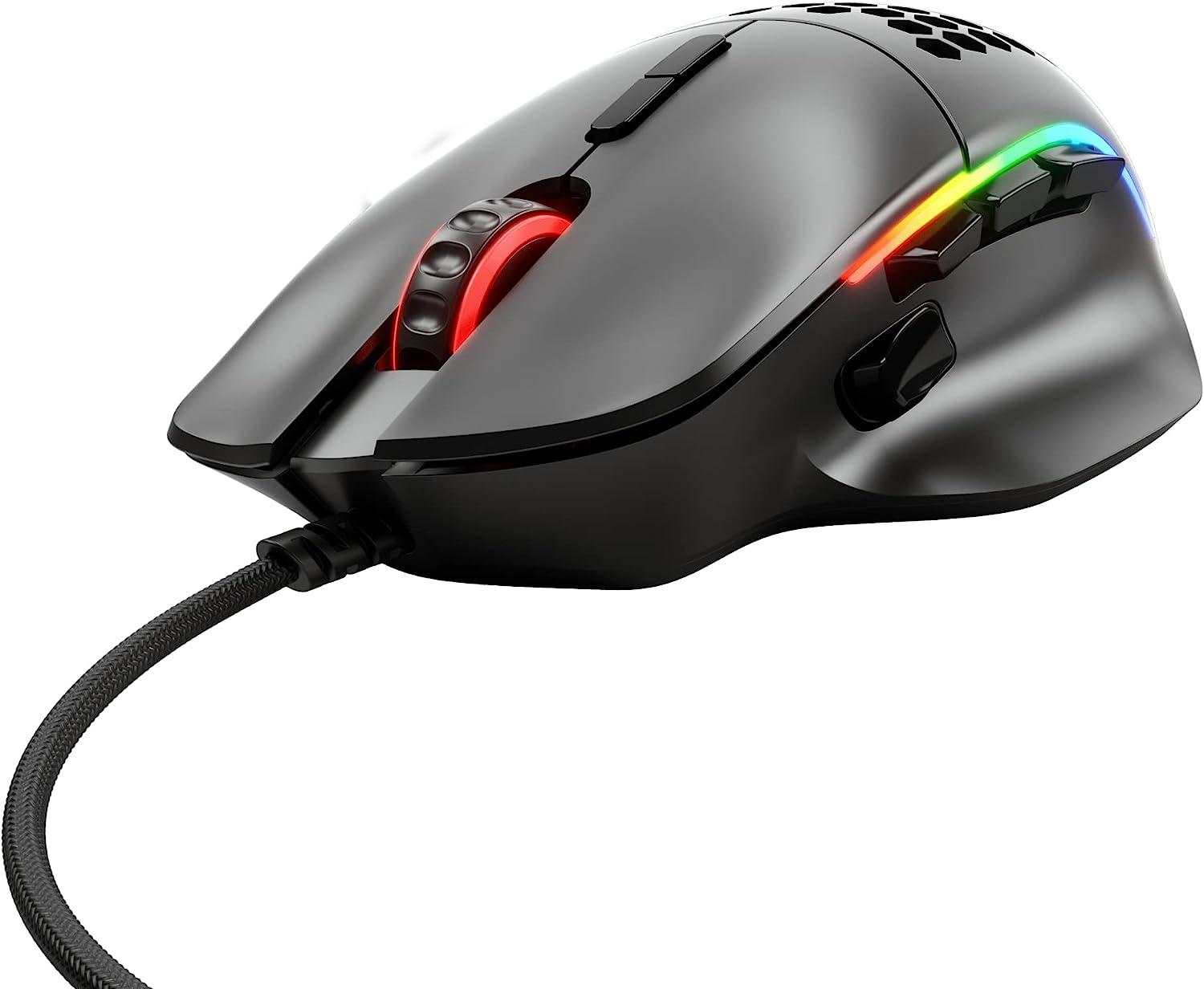 Glorious Gaming Model I Wired Gaming Mouse 69g Superlight 2 Swappable Buttons Rgb Ptfe Feet 9 0310
