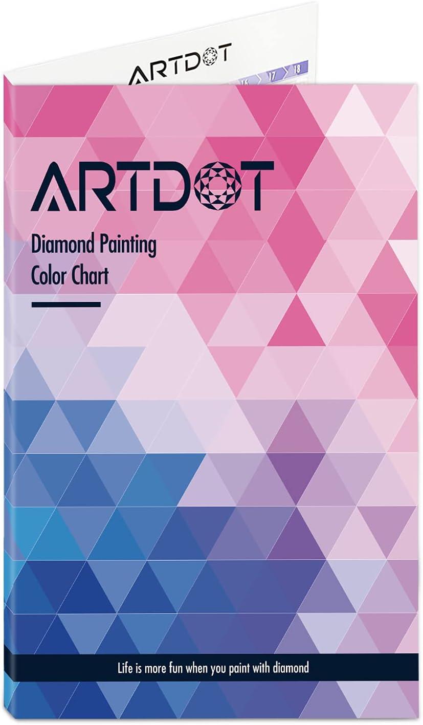 ARTDOT Diamond Painting Storage Containers, Portable Turkey