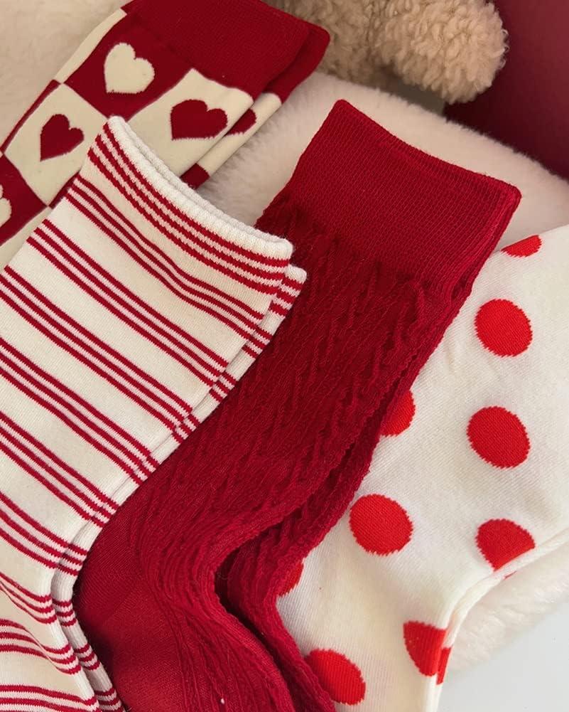 Red White Child Striped Tights Christmas Hosiery Girl's Pantyhose